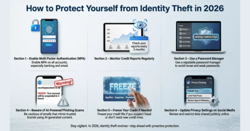 how to protect yourself from identity theft in 2026
