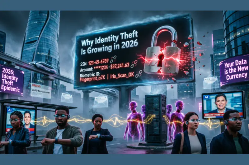 why identity theft Is growing in 2026