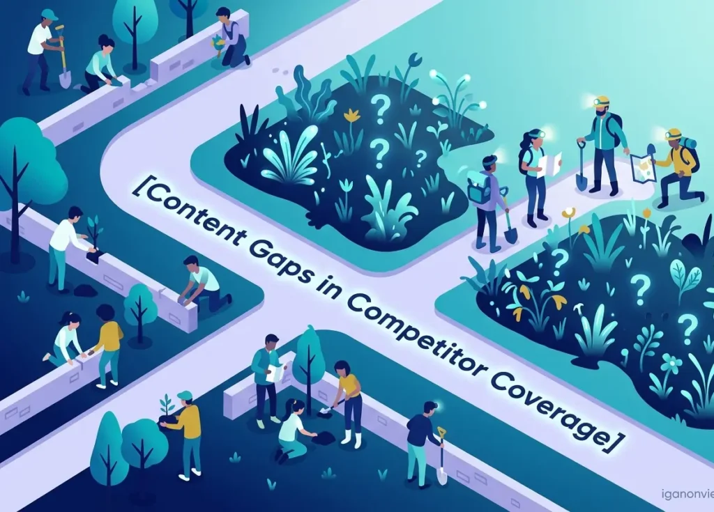 content gaps in competitor coverage