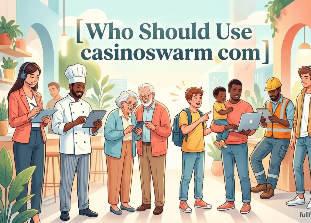 who should use casinoswarm com