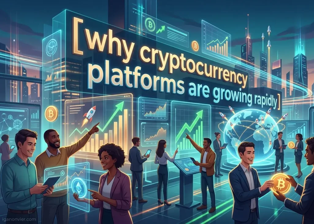 why cryptocurrency platforms are growing rapidly
