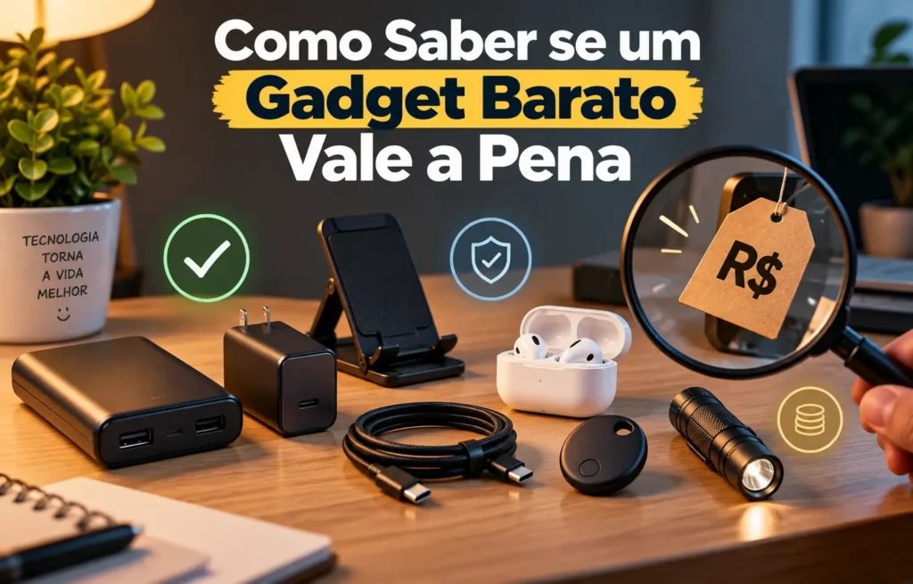 como saber se um gadget barato vale a pena