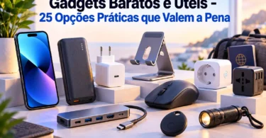 gadgets baratos e úteis - 25 opções práticas que valem a pena