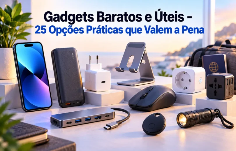 gadgets baratos e úteis - 25 opções práticas que valem a pena