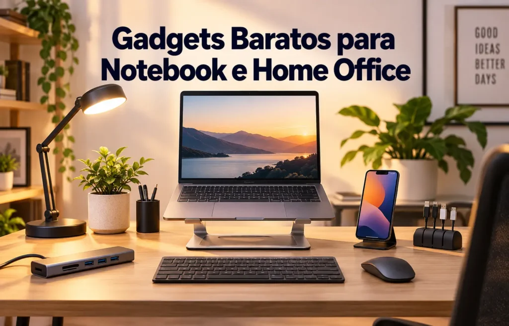 gadgets baratos para notebook e home office