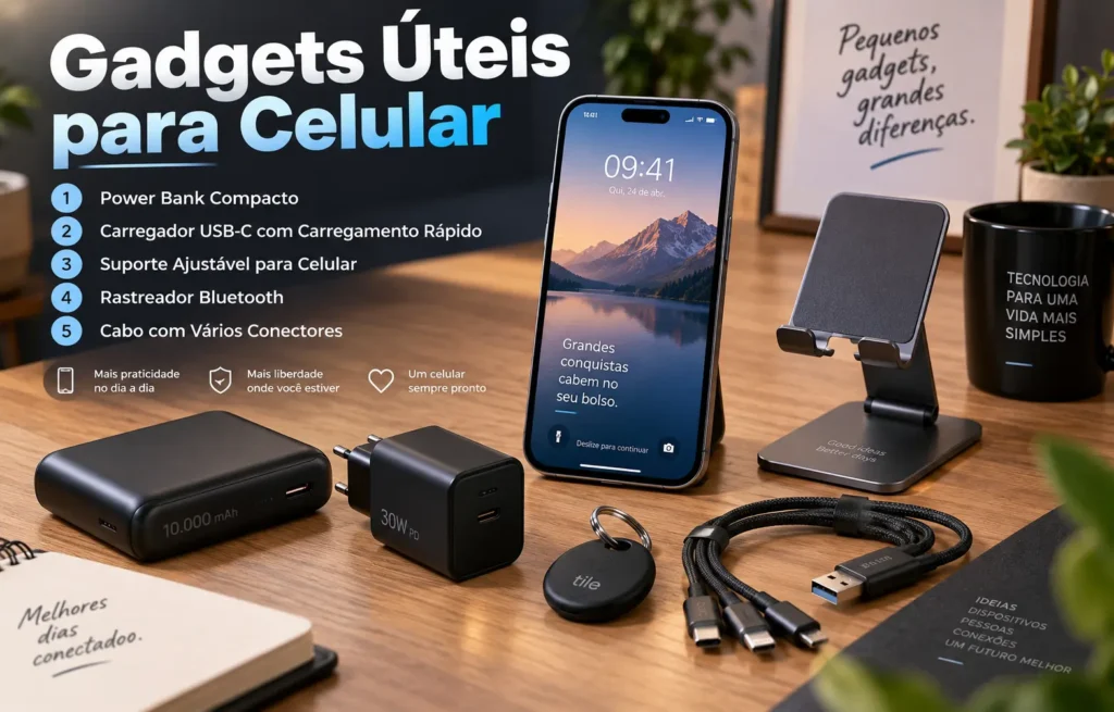 gadgets úteis para celular