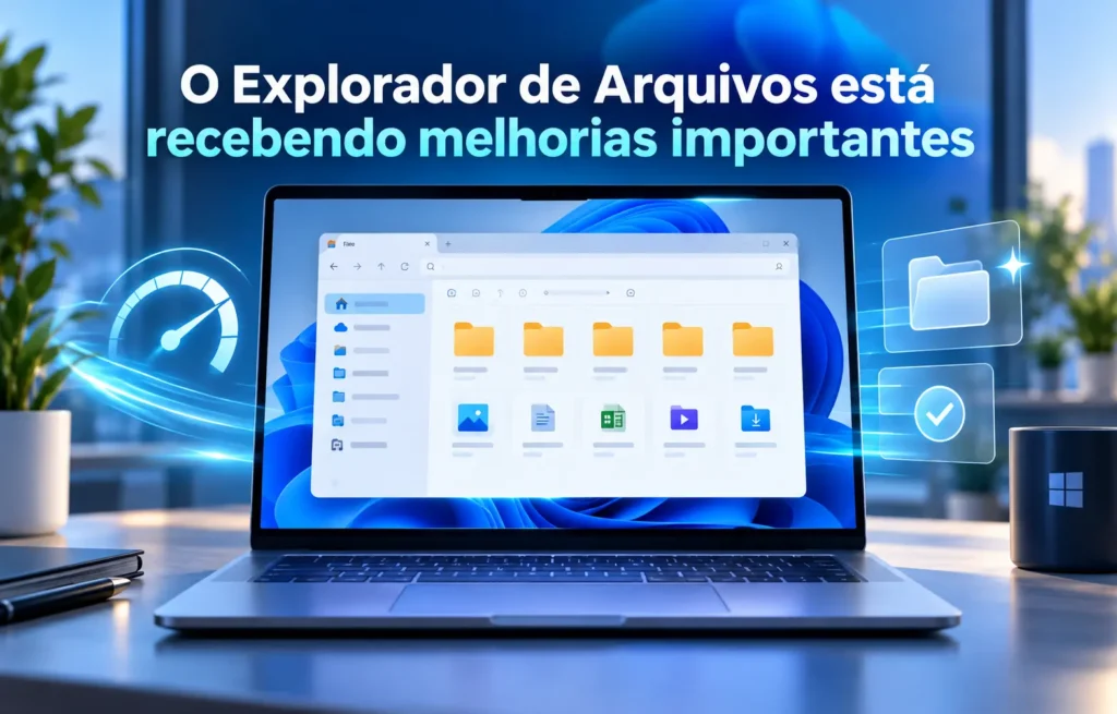 o explorador de arquivos está recebendo melhorias importantes